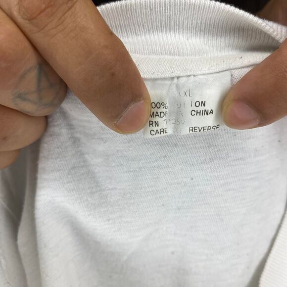 Vintage 1992 Magic Johnson NFL Dallas Cowboys Super Bowl XXVII Shirt Size XLarge - Picture 3 of 6